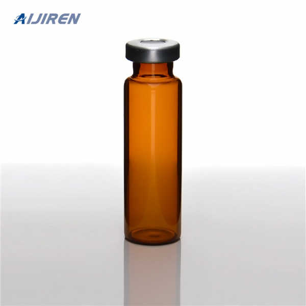 certified flat bottom gas chromatography vials with silicone septa price